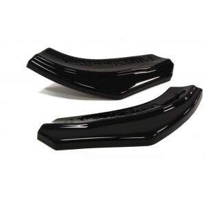 Maxton Design Heck Ansatz Flaps Diffusor für VW SCIROCCO R schwarz Hochglanz