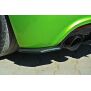 Maxton Design Heck Ansatz Flaps Diffusor für VW SCIROCCO R schwarz Hochglanz