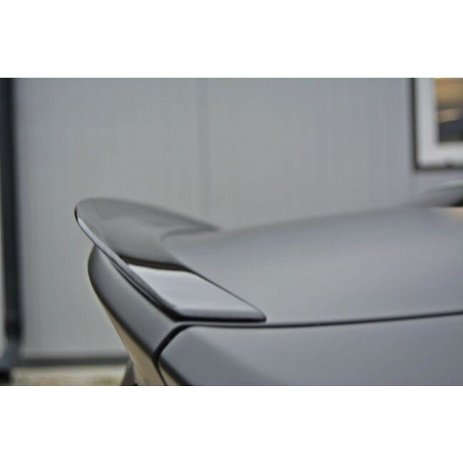 Maxton Design Spoiler CAP für ASTON MARTIN V8 VANTAGE schwarz Hochglanz