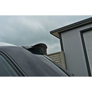 Maxton Design Spoiler CAP für Audi S4 / A4 S-Line B7 Avant schwarz Hochglanz