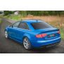 Maxton Design Spoiler CAP für Audi A4 / A4 S-Line B8 / B8 FL Limousine schwarz Hochglanz