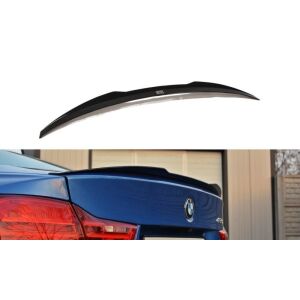 Maxton Design Spoiler CAP für BMW 4er F32 schwarz Hochglanz