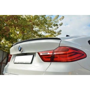 Maxton Design Spoiler CAP für BMW X4 M Paket schwarz Hochglanz