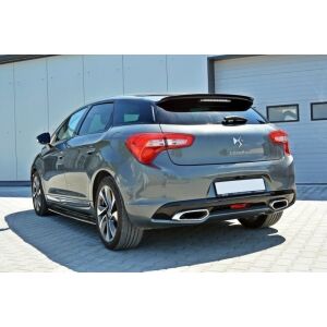 Maxton Design Spoiler CAP für CITROEN DS5 FACELIFT, PREFACE schwarz Hochglanz