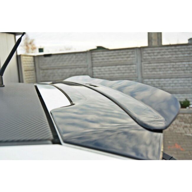 Maxton Design Spoiler CAP für FIAT GRANDE PUNTO ABARTH schwarz Hochglanz