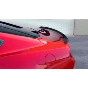 Maxton Design Spoiler CAP für Ford Mustang / Mustang GT Mk6 schwarz Hochglanz