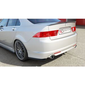Maxton Design Spoiler CAP für HONDA ACCORD VII TYPE-S schwarz Hochglanz