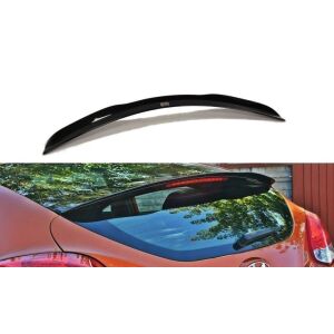 Maxton Design Spoiler CAP für Hyundai Veloster schwarz Hochglanz