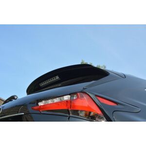 Maxton Design Spoiler CAP für Lexus NX Preface/Facelift schwarz Hochglanz