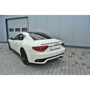 Maxton Design Spoiler CAP für MASERATI GRANTURISMO 2007-2011 schwarz Hochglanz