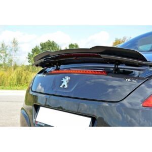 Maxton Design Spoiler CAP für PEUGEOT RCZ schwarz Hochglanz