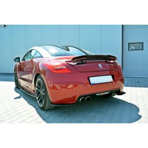 Maxton Design Spoiler CAP für PEUGEOT RCZ schwarz Hochglanz