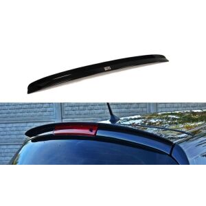 Maxton Design Spoiler CAP für RENAULT CLIO MK3 RS schwarz Hochglanz