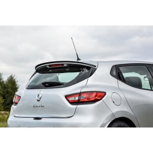 Maxton Design Spoiler CAP für Renault Clio Mk4 schwarz Hochglanz