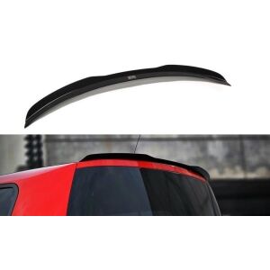 Maxton Design Spoiler CAP für RENAULT MEGANE II schwarz Hochglanz