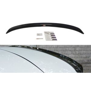 Maxton Design Spoiler CAP für Renault Megane Mk4 Hatchback schwarz Hochglanz