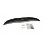 Maxton Design Spoiler CAP für SEAT IBIZA 4 SPORTCOUPE (vor Facelift) Carbon Look