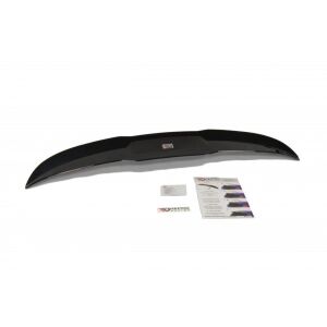 Maxton Design Spoiler CAP für SEAT IBIZA 4 SPORTCOUPE (vor Facelift) schwarz Hochglanz