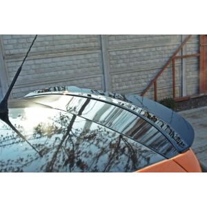 Maxton Design Spoiler CAP für SEAT LEON MK2 CUPRA / FR Facelift schwarz Hochglanz