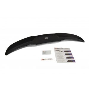 Maxton Design Spoiler CAP für SEAT LEON MK2 MS DESIGN schwarz Hochglanz