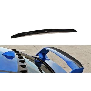 Maxton Design Spoiler CAP für SUBARU WRX STI schwarz Hochglanz