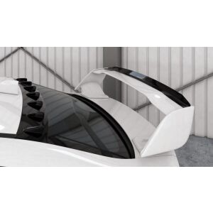 Maxton Design Spoiler CAP für SUBARU WRX STI schwarz Hochglanz