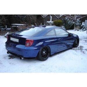 Maxton Design Spoiler CAP für TOYOTA CELICA T23 vor Facelift schwarz Hochglanz