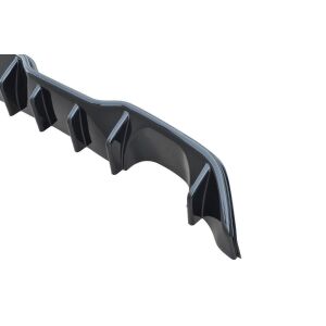 Maxton Design Heckdiffusor Ansatz für Ford Fiesta ST Mk7 FL schwarz Hochglanz