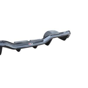 Maxton Design Heckdiffusor Ansatz für Ford Fiesta ST Mk7 FL schwarz Hochglanz