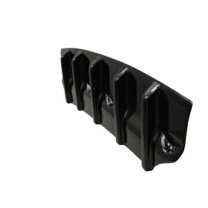 Maxton Design Heckdiffusor Ansatz für Lexus IS Mk3 Facelift T schwarz Hochglanz
