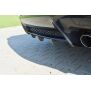 Maxton Design Heckdiffusor Ansatz für Lexus RC F schwarz Hochglanz