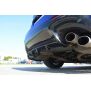 Maxton Design Heckdiffusor Ansatz für Lexus RC F schwarz Hochglanz
