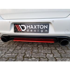 Maxton Design Mittlerer Heckdiffusor Ansatz für VW...