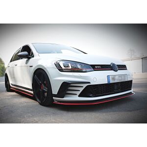 Maxton Design Front Ansatz für VW GOLF Mk7 GTI CLUBSPORT