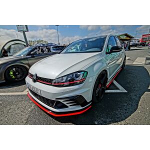 Maxton Design Front Ansatz für VW GOLF Mk7 GTI CLUBSPORT