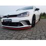 Maxton Design Front Ansatz für VW GOLF Mk7 GTI CLUBSPORT