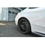Maxton Design Heck Ansatz Flaps Diffusor für Mercedes C-Klasse C205 63 AMG Coupe schwarz Hochglanz