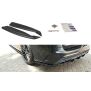 Maxton Design Heck Ansatz Flaps Diffusor für Mercedes C-Klasse S205 63 AMG Kombi schwarz Hochglanz