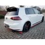 Maxton Design Heck Ansatz Flaps Diffusor für VW GOLF Mk7 GTI CLUBSPORT