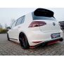 Maxton Design Heck Ansatz Flaps Diffusor für VW GOLF Mk7 GTI CLUBSPORT schwarz Hochglanz