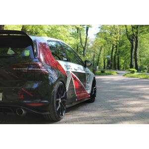 Maxton Design Racing Seitenschweller Ansatz VW GOLF 7 GTI CLUBSPORT