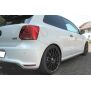 Maxton Design Seitenschweller Ansatz für VOLKSWAGEN POLO MK5 R WRC schwarz Hochglanz