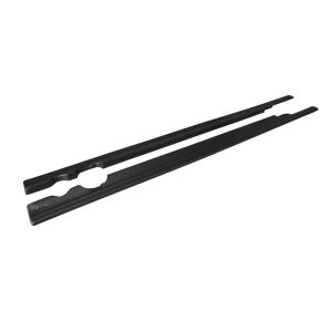 Maxton Design Seitenschweller Ansatz für Mercedes C-Klasse S205 63 AMG Kombi schwarz Hochglanz