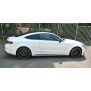 Maxton Design Seitenschweller Ansatz für Mercedes C-Klasse C205 63 AMG Coupe schwarz Hochglanz