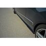 Maxton Design Seitenschweller Ansatz für Mercedes E W212 schwarz Hochglanz