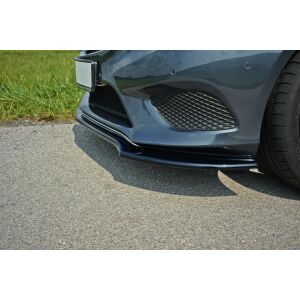 Maxton Design Front Ansatz V.1 / V1 für Mercedes E W212 schwarz Hochglanz