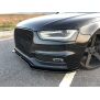 Maxton Design Front Ansatz V.2 / V2 für Audi S4 B8 FL schwarz Hochglanz