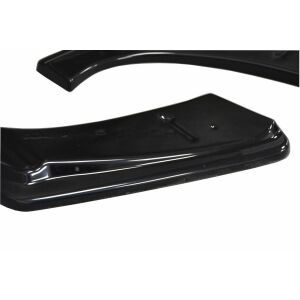 Maxton Design Heck Ansatz Flaps Diffusor für Honda Civic Mk9 Facelift schwarz Hochglanz