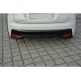 Maxton Design Heck Ansatz Flaps Diffusor für Honda Civic Mk9 Facelift schwarz Hochglanz