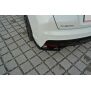 Maxton Design Heck Ansatz Flaps Diffusor für Honda Civic Mk9 Facelift schwarz Hochglanz